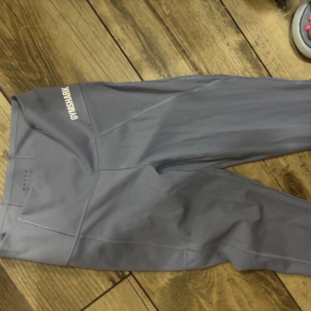 Gymshark Women's Purple and Blue Leggings
